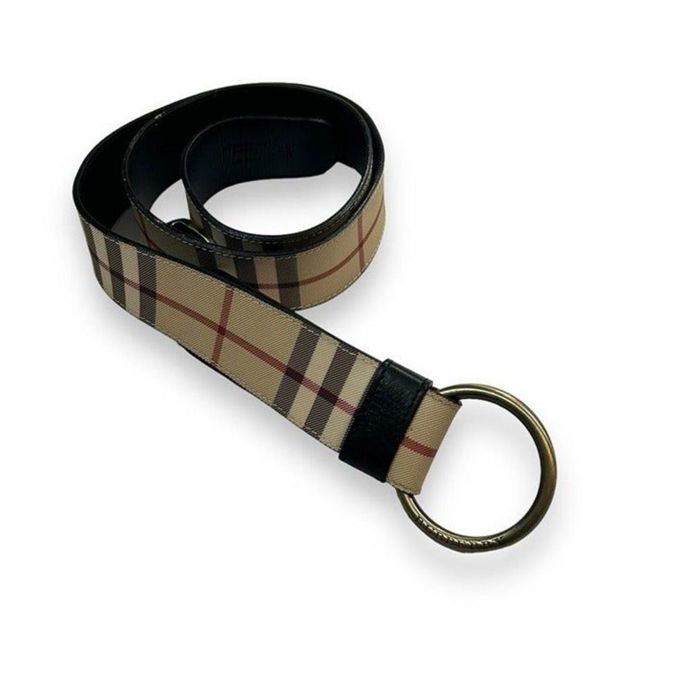 Burberry London Nova Check Belt - Picture 2 of 7
